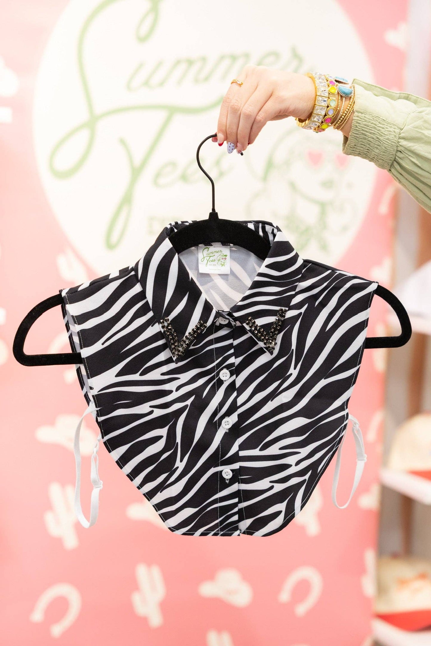 ZEBRA JEWEL COLLAR