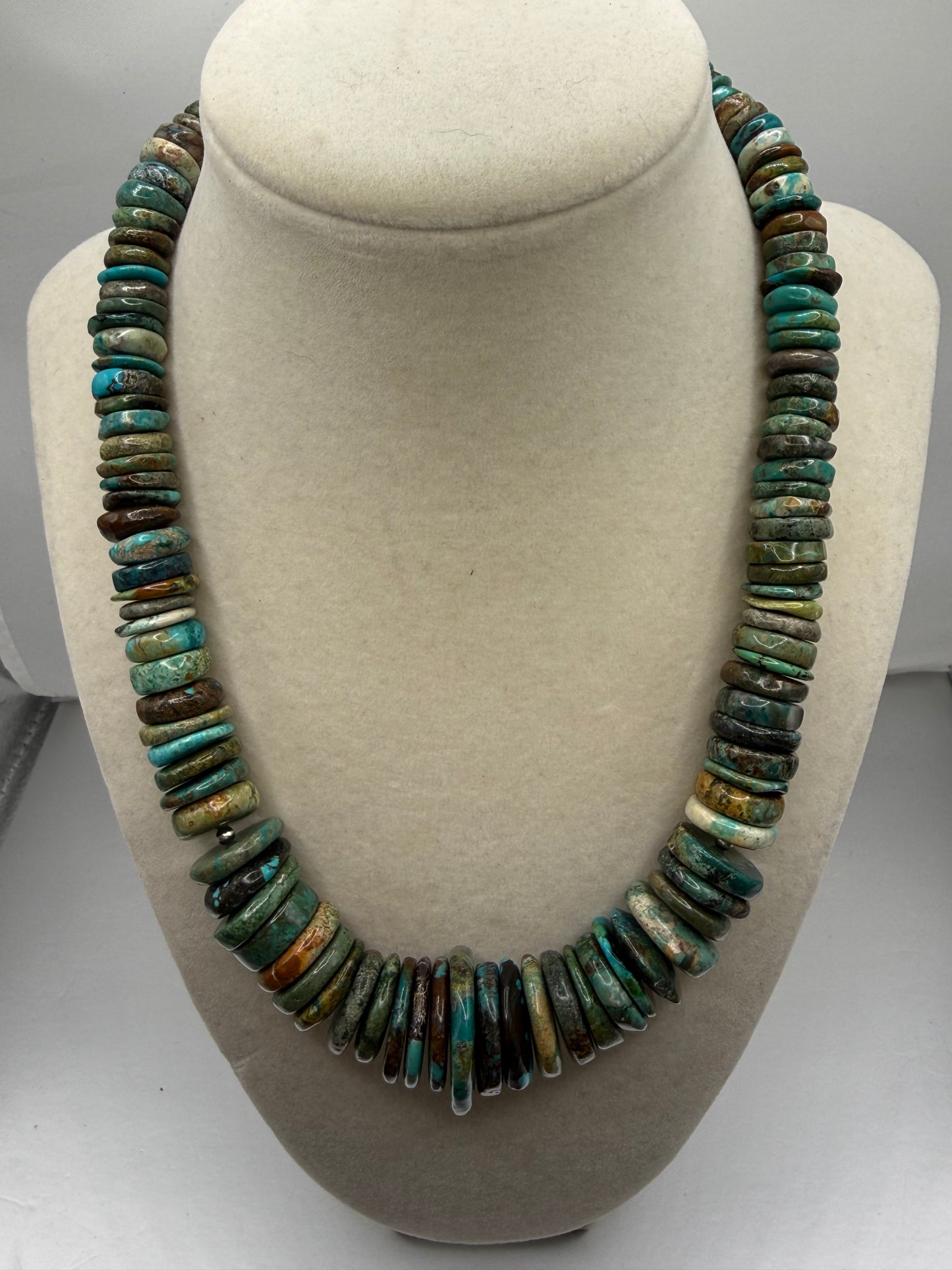 Graduated Turquoise Disc