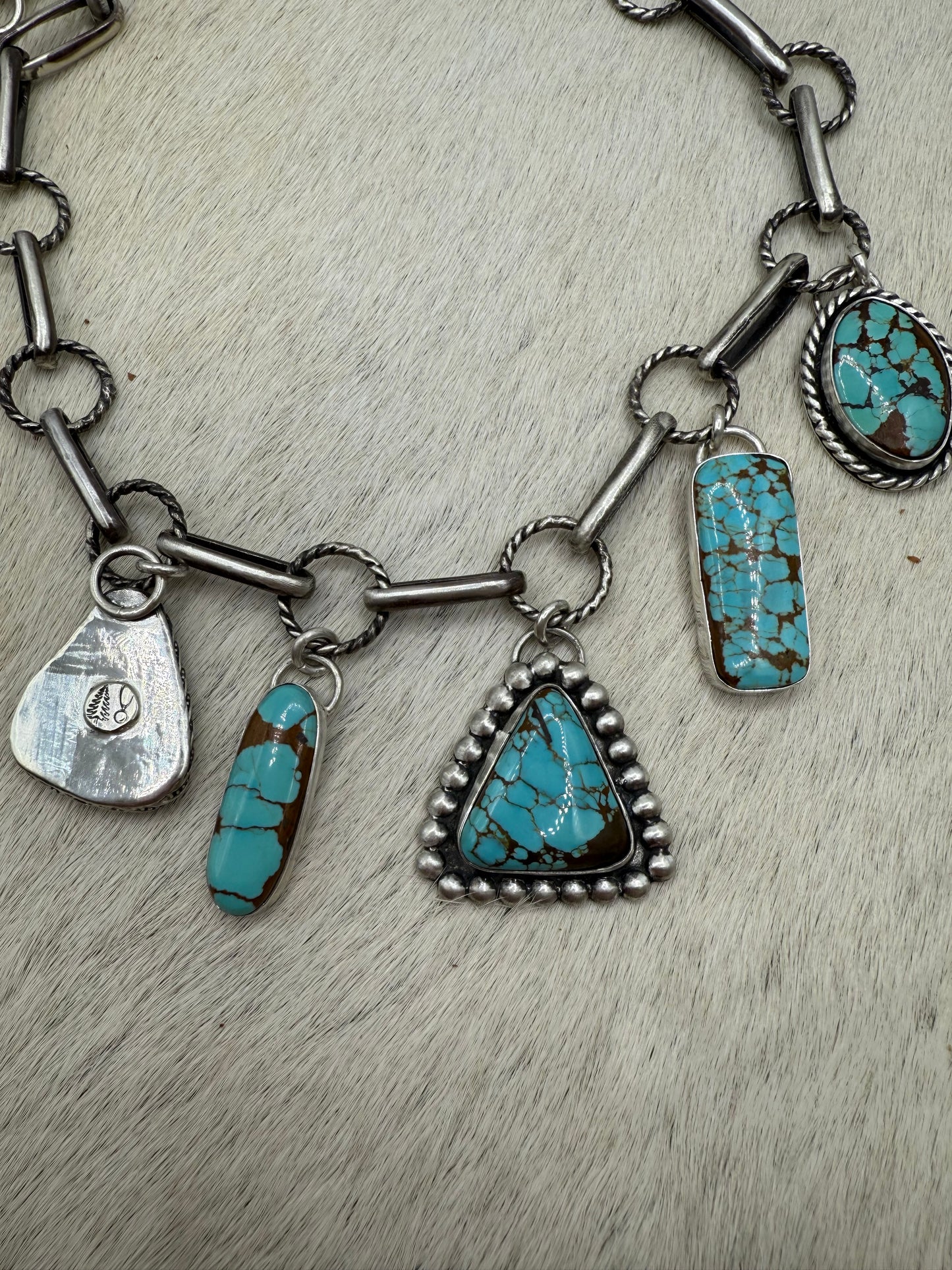 Mine 8 charm necklace