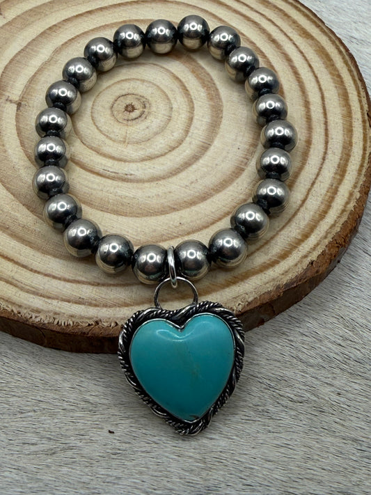 Heart Stretchy Bracelet