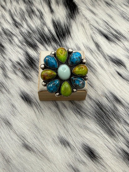 Electric Bloom Ring