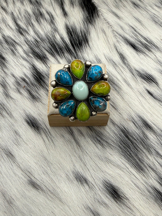 Electric Bloom Ring