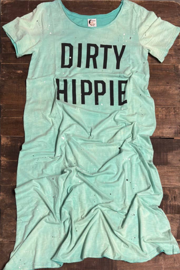 Dirty Hippie Dress - Vintage Mint