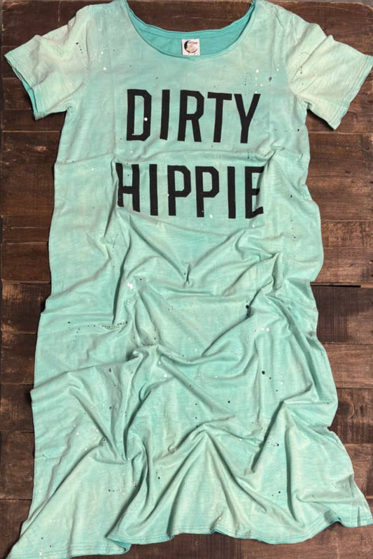 Dirty Hippie Dress - Vintage Mint