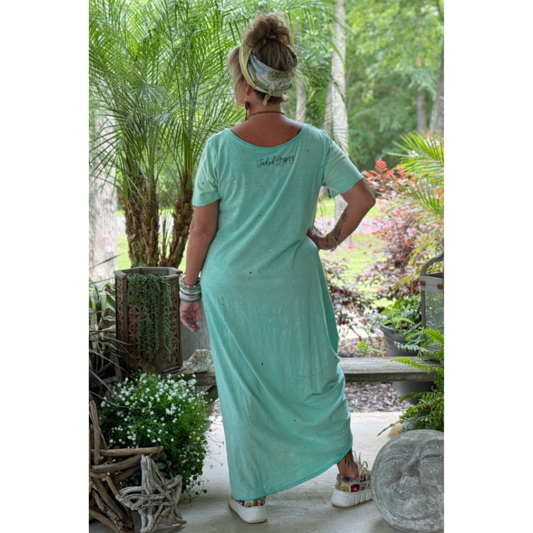 Dirty Hippie Dress - Vintage Mint