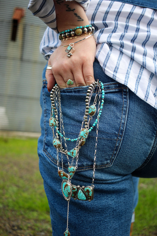 14" Mine #8 Necklace