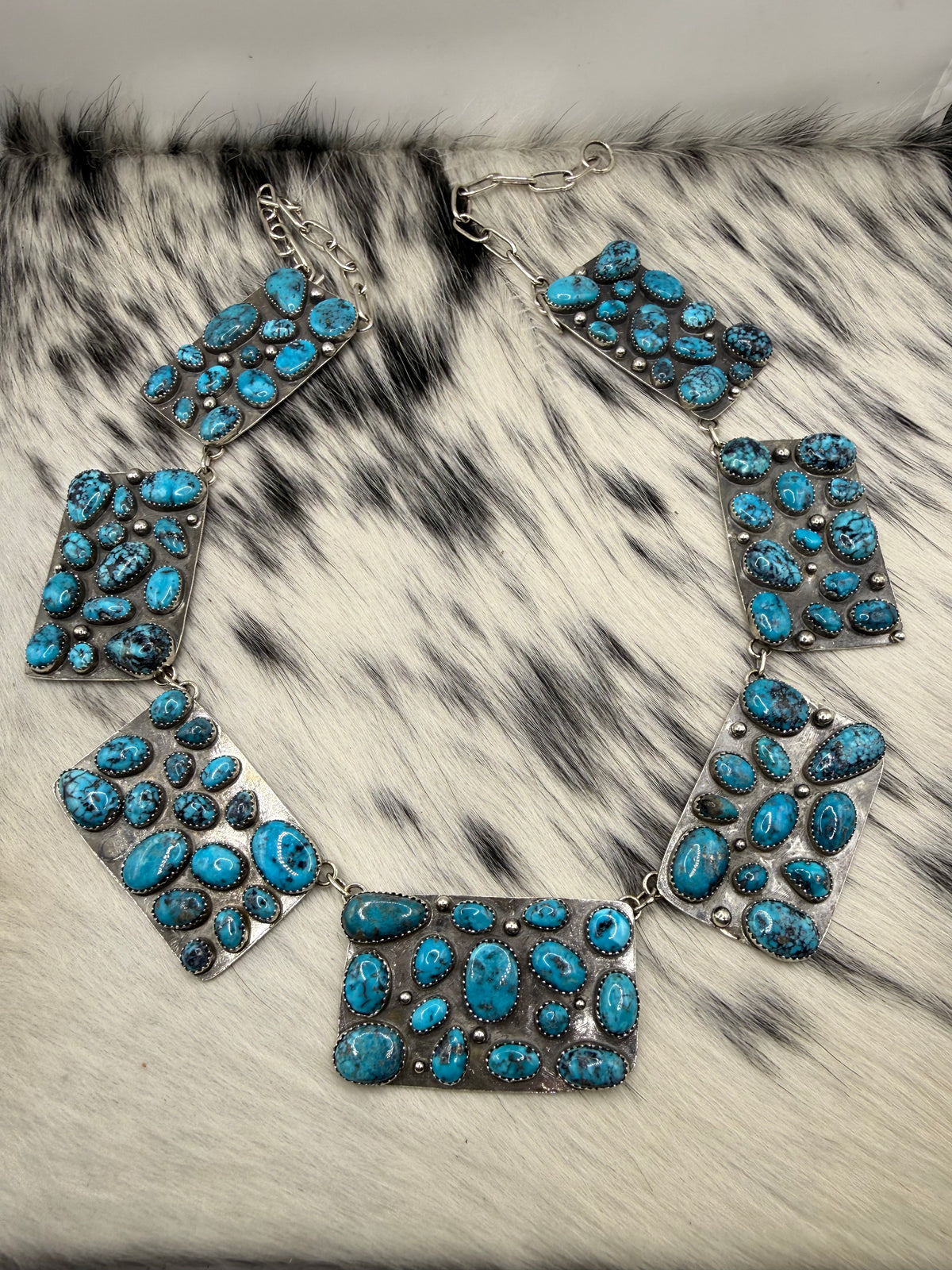 Stella Blue Statement Necklace