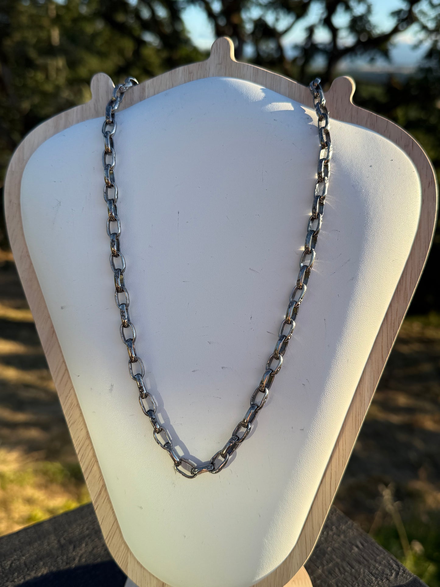 Star stamped Chain- 20”