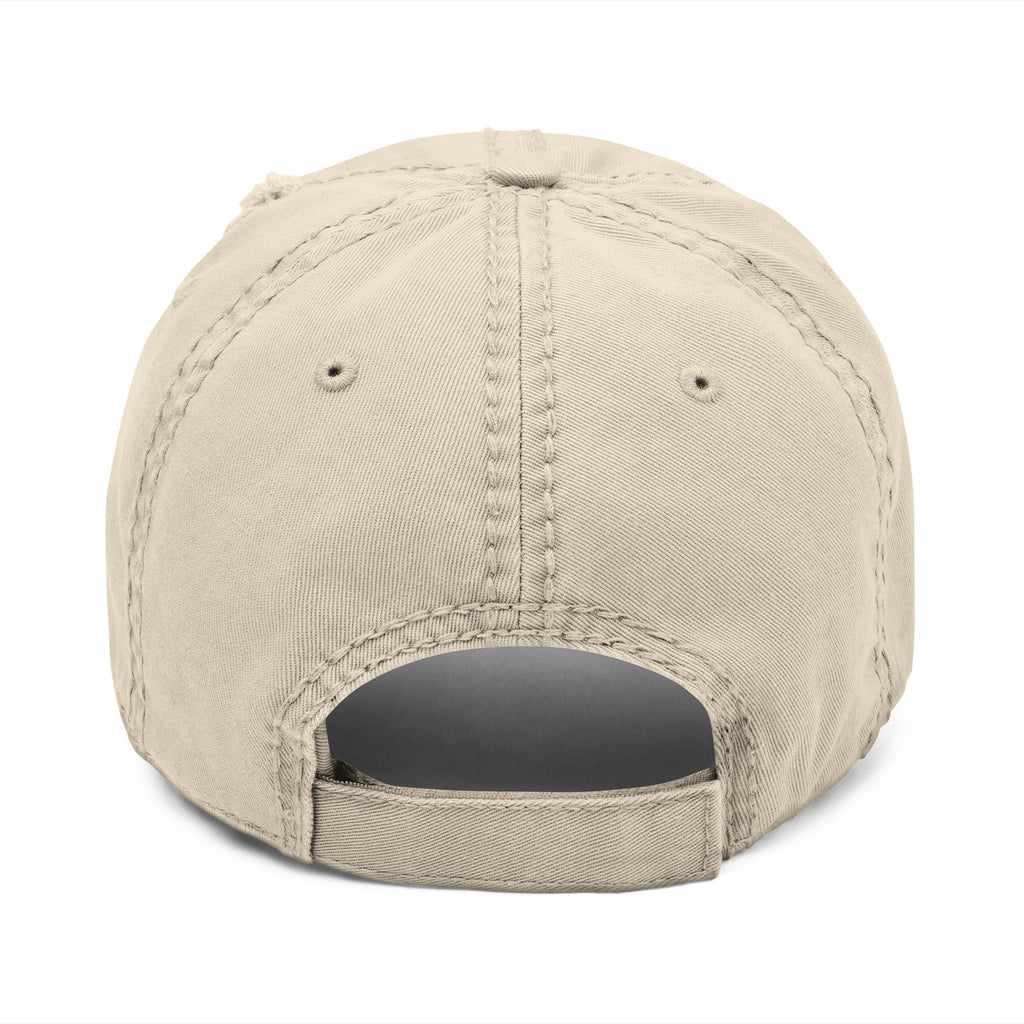 Distressed Embroidered Hat