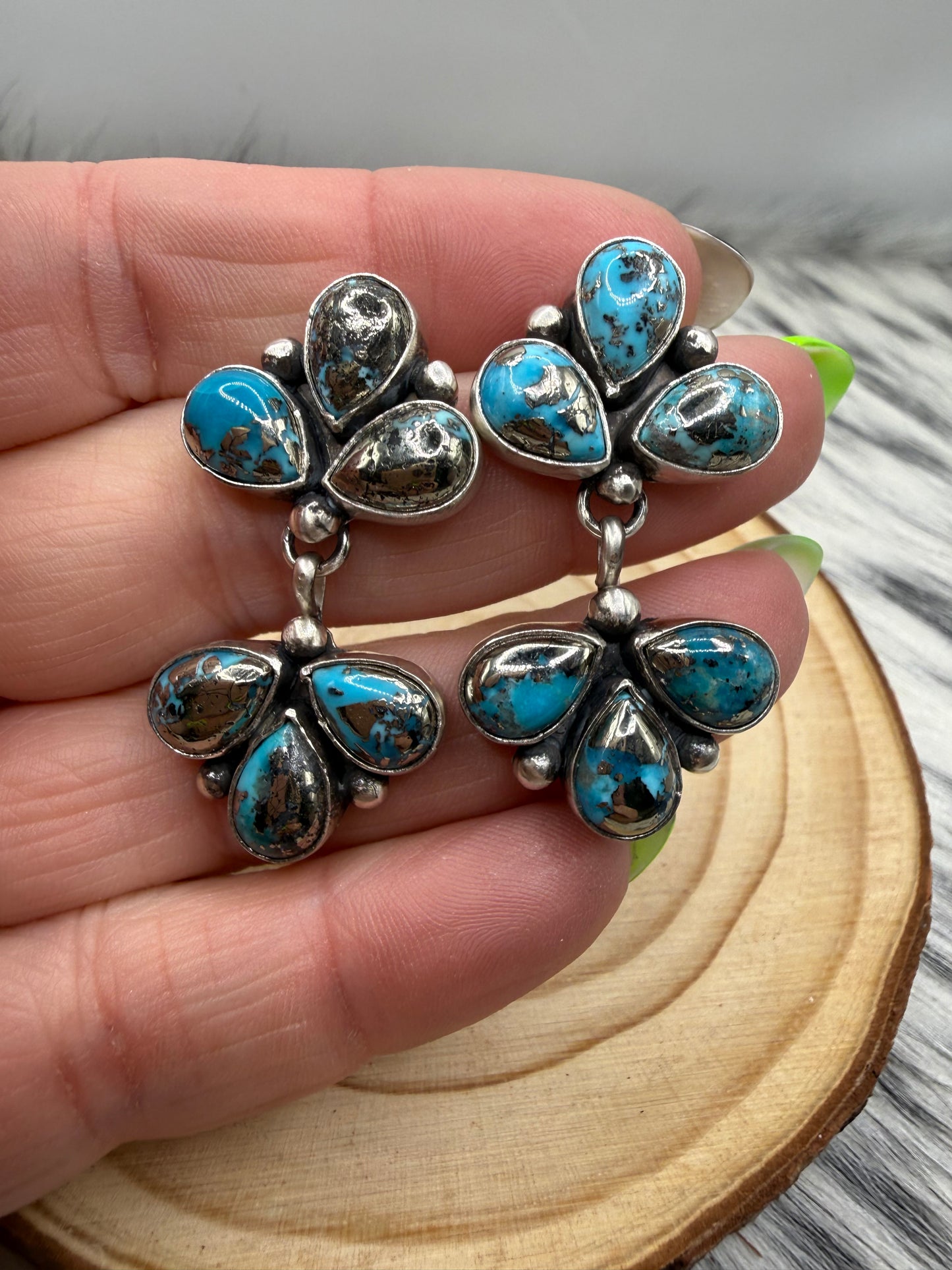 Persian Turquoise Earrings