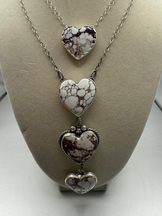 Wild Horse Heart Necklace