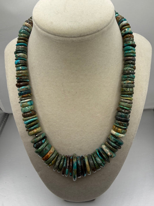 Graduated Turquoise Disc