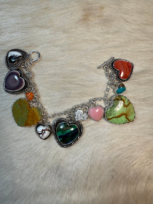 Heart charm Bracelet