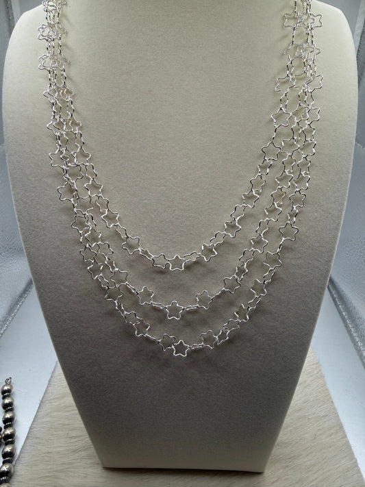 Star chain necklace
