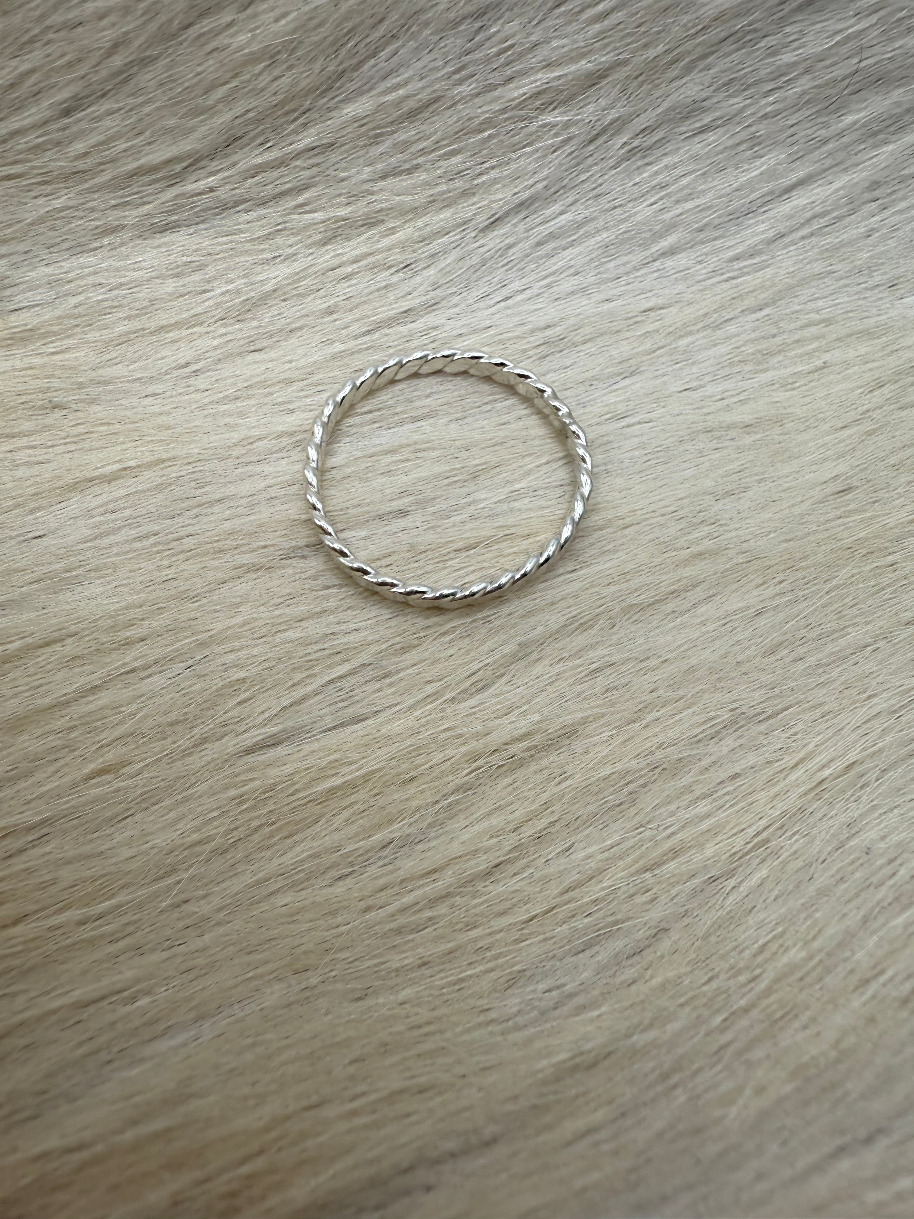 Twist Stacker Ring