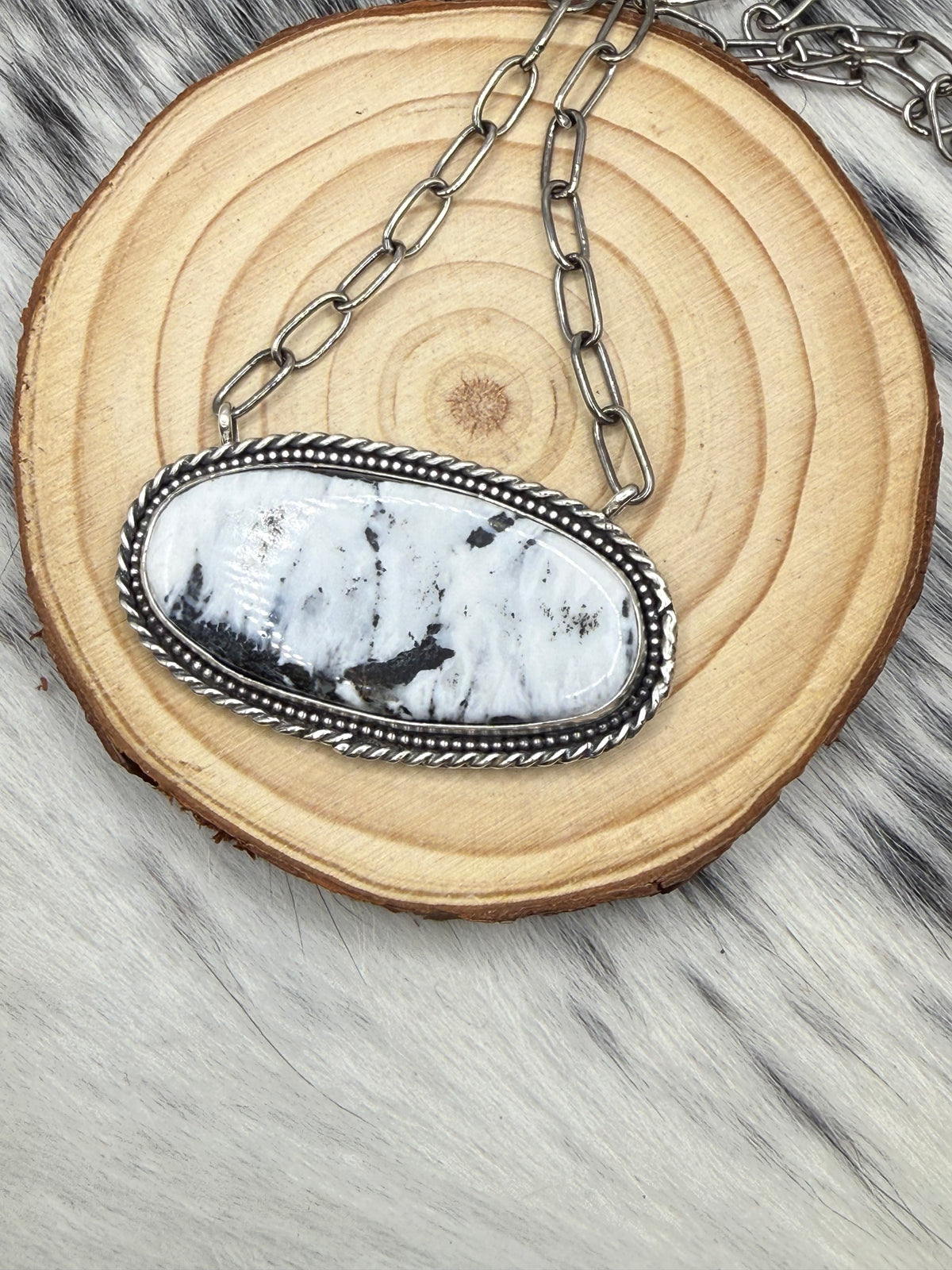White Buffalo Necklace