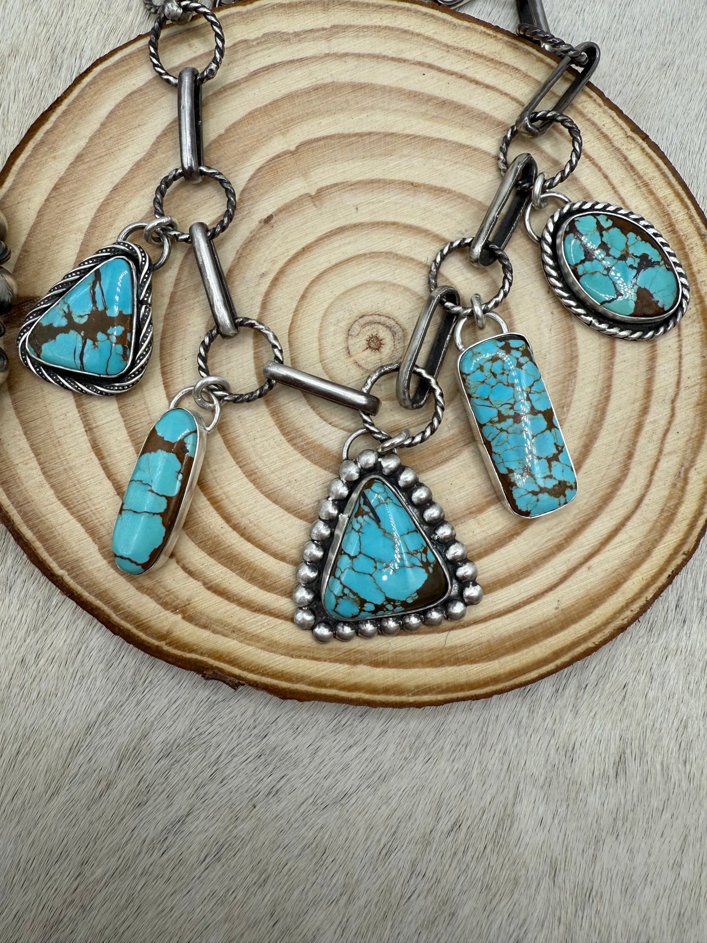 Mine 8 charm necklace