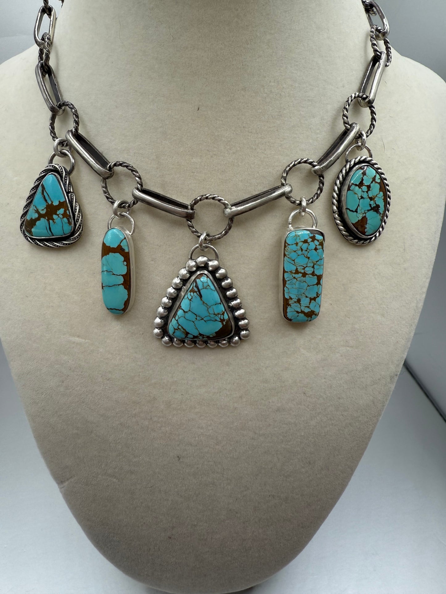 Mine 8 charm necklace