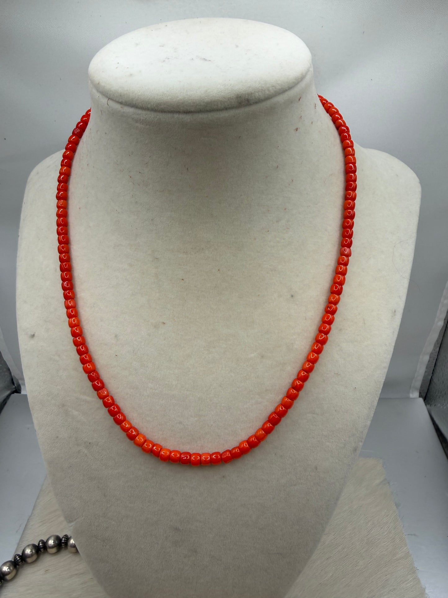 Salmon Coral Necklace