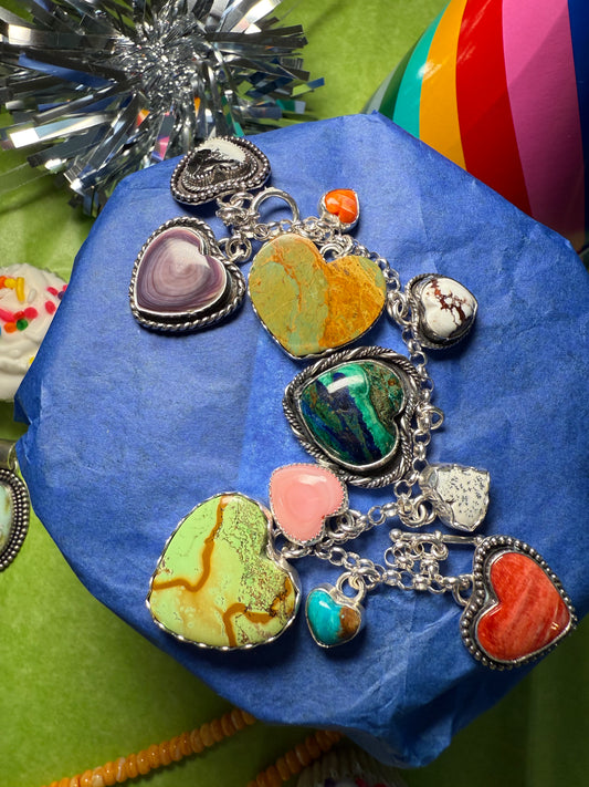 Heart charm Bracelet