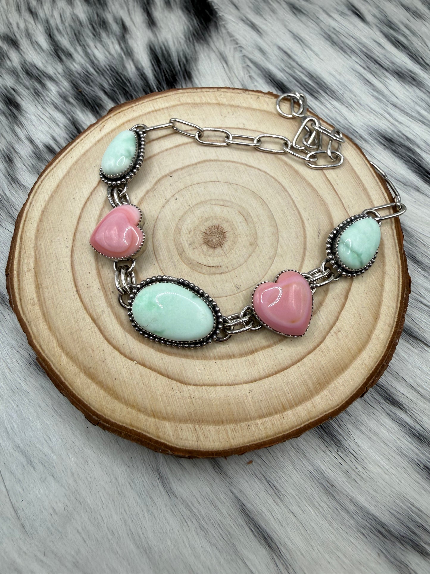 Paloma + Pink Conch Choker