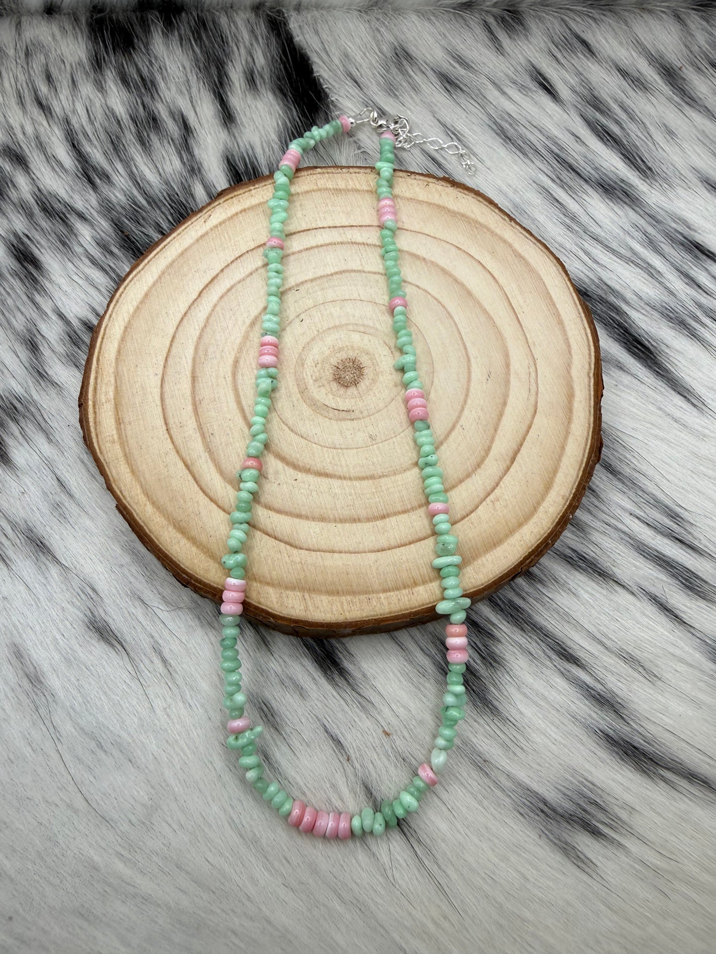 Paloma + Pink Conch Necklace