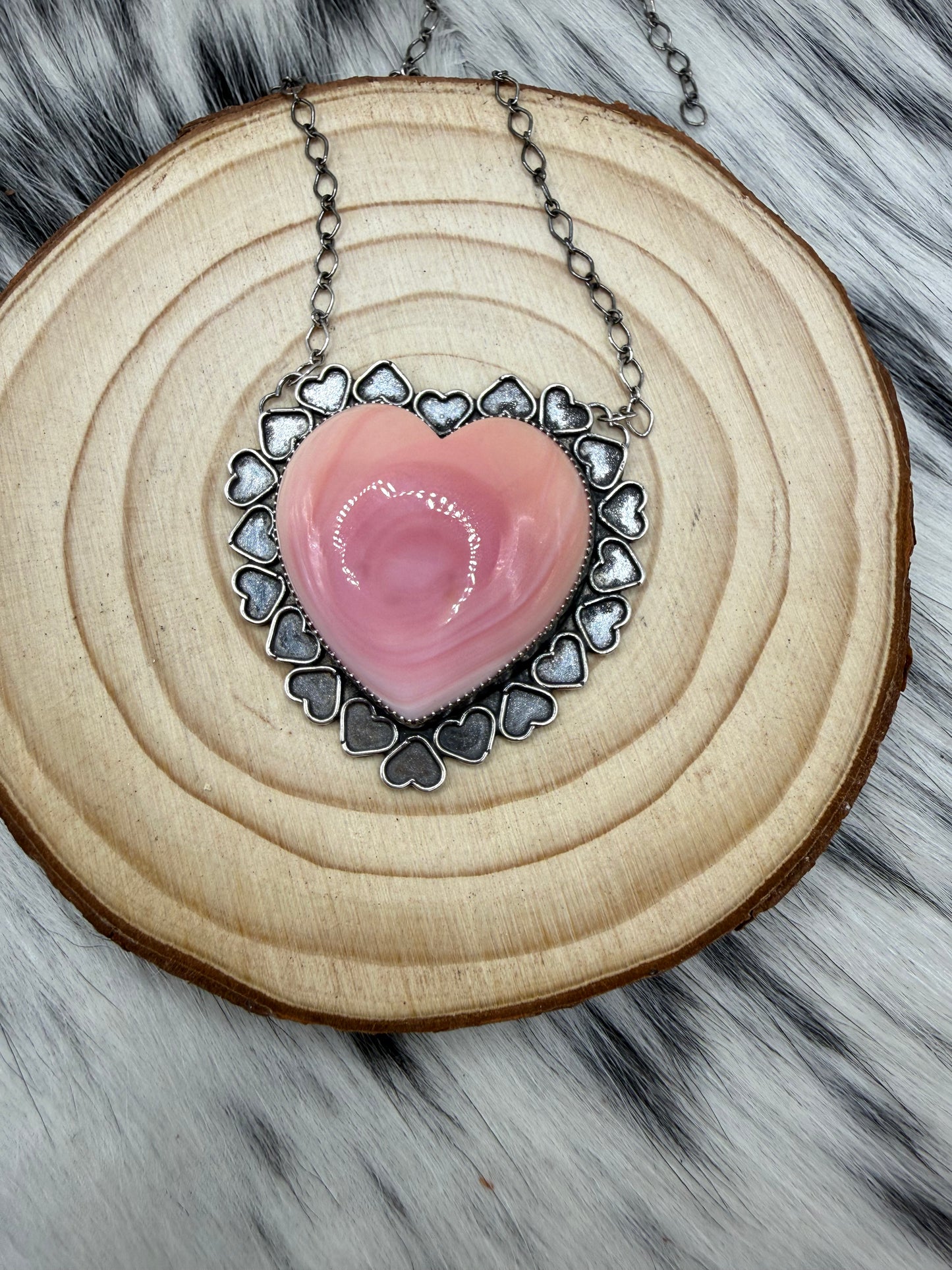 Pink Conch Necklace