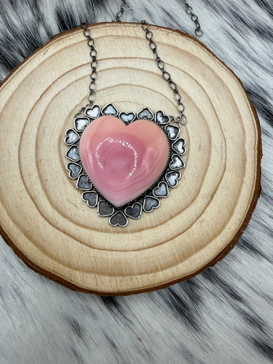 Pink Conch Necklace
