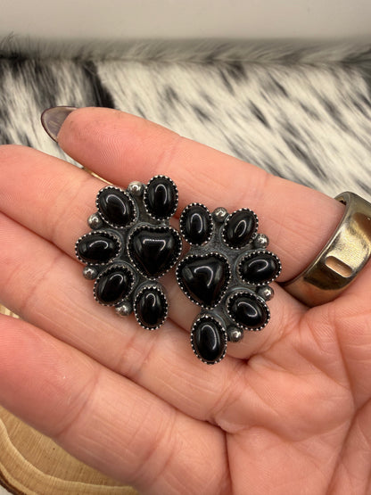 Black Onyx Earrings